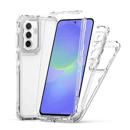 For Samsung Galaxy A56 Crystal Clear Case,Shockproof Protective Phone Case,Anti-Scratch Protective Transparent Slim Cover for Sa