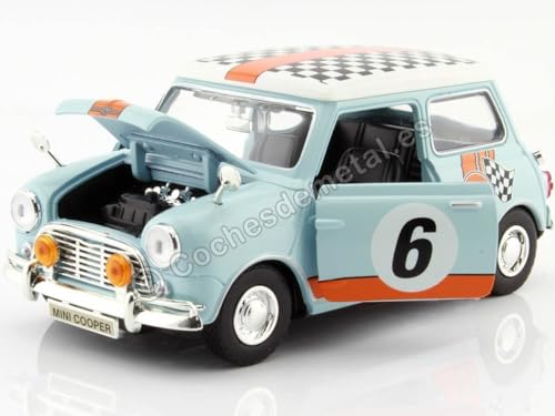 Motormax 1961-1967 Morris modelo a escala 1:18 miniatura 7