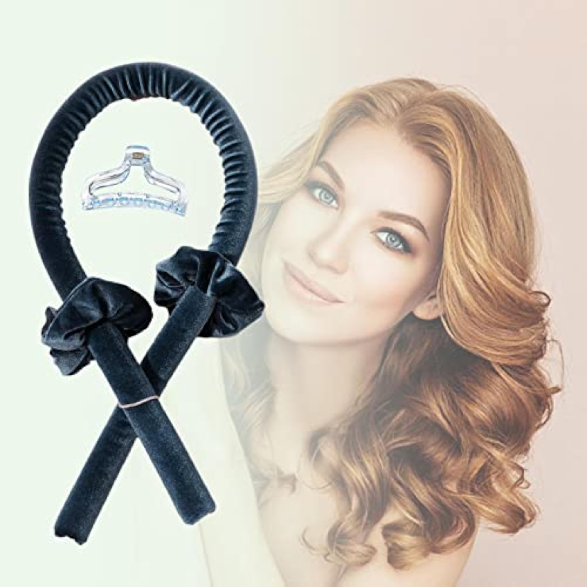 Heatless Hair Curlers, Soft Padding Headband