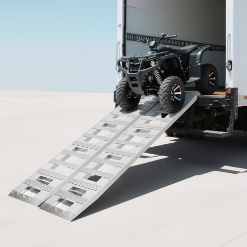 Par rampa aluminio carga 72in x 15in 6800 lbs 2 piezas miniatura 4