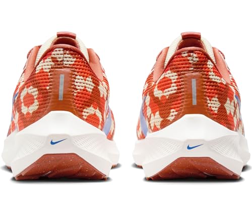 Nike Pegasus 40 Premium Men's Road Running Shoes (FQ7680-100, Coconut Milk/Burnt Sunrise/Safety Orange) Size 112