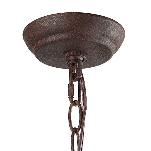 Log Barn Large Farmhouse Chandelier Handmade Wood 4 Lights Fixtures Hanging For Dining, Bedrooms, Living Rooms And Hallway #TOP7