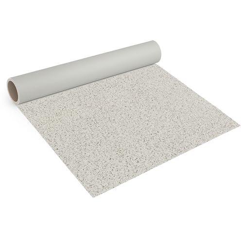 Internethandel Pfordt CV Bodenbelag Lugana Granit Stein Optik, 200x200 cm, pflegeleichter PVC Vinylboden in Steinoptik, Meterware für Küche und Wohnzimmer