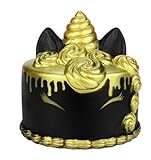 juguetes hechos a mano Gâteau de licorne Jumbo Kawaii