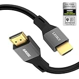 Certified HDMI Cable 2.1, VW-1 8K HDMI Cable, 48Gbps Flexible HDMI 2.1 Cable Supports 8K@60Hz 4K@240Hz 144Hz 120Hz, HDR VRR G-SYNC eARC DLSS FSR HDCP 2.3 for Xbox/PS5/Sonudbar/Apple TV/PCs (6.6ft)