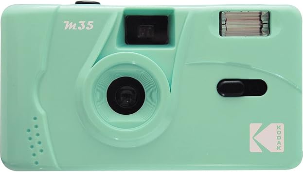 KODAK M35 35mm Reusable Film Camera Mint Green Iconic Retro Lomo Kodak M35 Mint Green