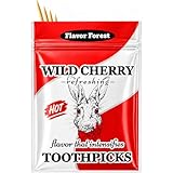 Wild Cherry Flavored Hot Cinnamon Toothpicks - 100ct