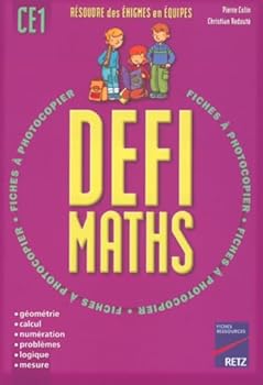 Paperback Défi maths CE1 [French] Book