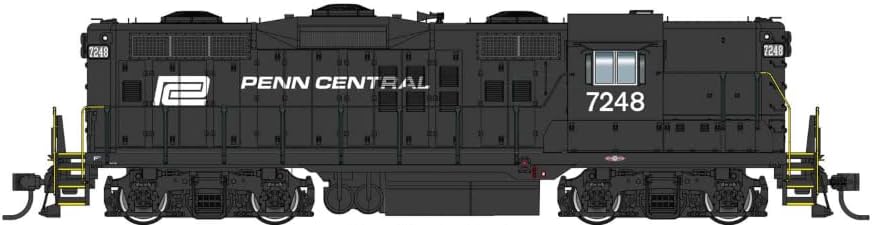 Walthers Proto 920-42732 HO Scale EMD GP9 Phase II High Nose - LokSound 5 Sound and DCC - Penn Central #7267