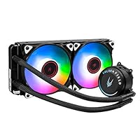 GOLDEN FIELD SF240 RGB All-in-One 240mm Liquid CPU Cooler Radiator Water Cooling Cooler System for Intel AMD