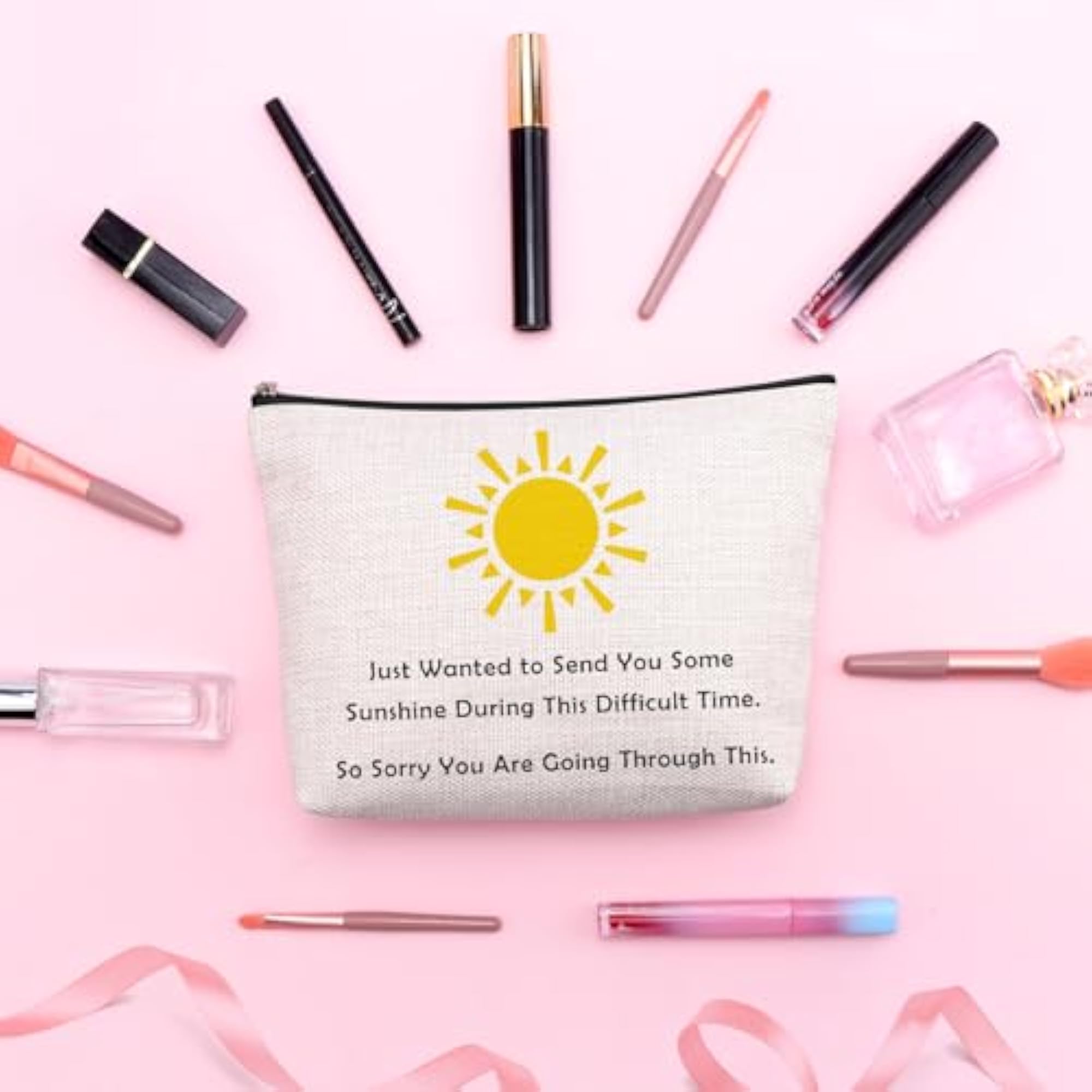 Sunshine Inspirational Makeup Bag