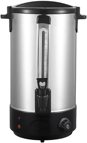 Condere 38L Electric Urn, 1800W Stainless Steel Hot Water Boiler, 230V
