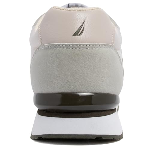 Image of Nautica Men's Lace-Up Sneakers - Casual, Stylish, and Comfortable for Walking