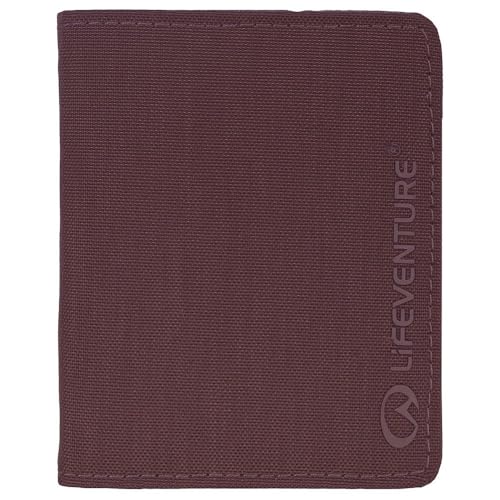 Lifeventure RFiD Trifold Wallet, Plum