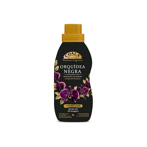 Coala Laundry Amaciante de Roupas Concentrado 1 Litro Orquídea Negra
