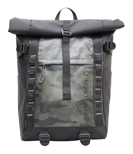 Image of Strellson - Stamford eddie backpack lvf black, Colour: black. Material: polyester, polyester, One Size