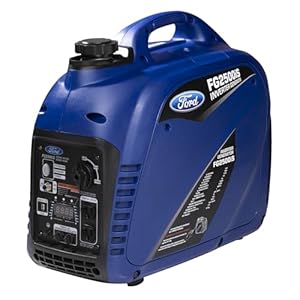 FORD 2500W GAS QUIET Portable INVERTER GENERATOR Silent Series, CARB Compliant