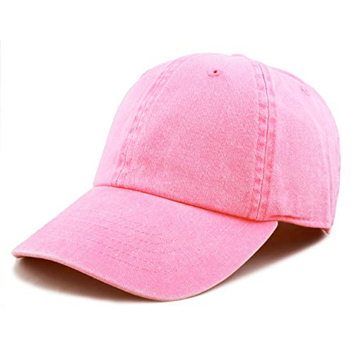 Image of The Hat Depot 100% Cotton Pigment Dyed Low Profile Dad Hat Six Panel Cap