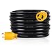 Proline Power Heavy Duty 12 FT Generator Extension Cord, 30 Amp, 3 Prong 120V (L5-30 3750W) 10/3 SJTW (12.00)