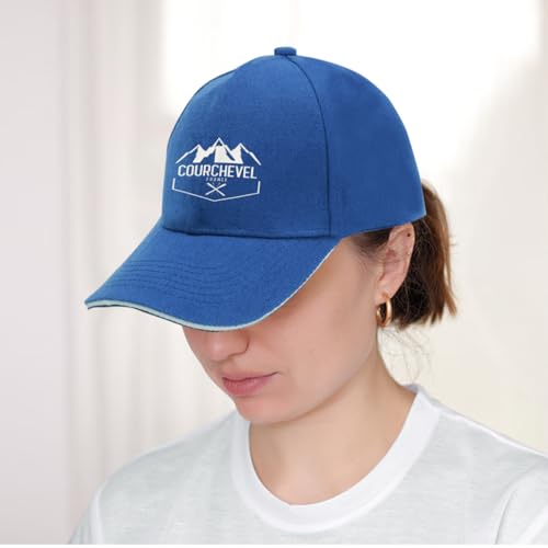 Women's Sandwich Baseball Cap,Courchevel France Trucker Hat Gift2