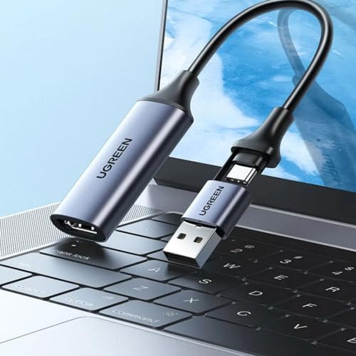 Placa de Captura de Vídeo Hdmi para Usb-A/C Resolução Full Hd 1080P Captura de Vídeo e Gravação de Á