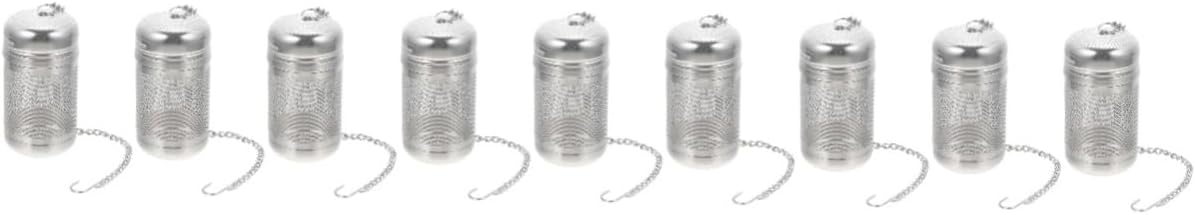 GLEAVI 3sets Tea Infuser Tea Steepers with Fine Mesh Design Convenient Filters Accessory for Home Use 3pcs*3