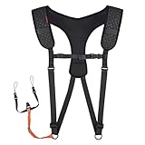 Ergodyne Squids 3142 Padded Shoulder Barcode Scanner Harness with Attachment Lanyard for Mobile...