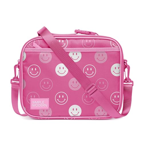 Image of Simple Modern Hadley Lunch Box with Shoulder Strap | Kids & Adults | Insulated Bag with Pockets for Women, Men, Girls, Boys