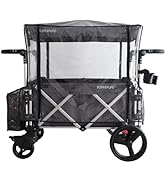 Amazon.co.jp: プッパプーポ ストローラーワゴン 2人乗り 折りたたみ可