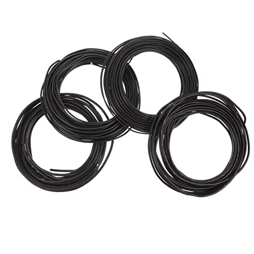 Yardwe 4 Rolls Potted Aluminum Wire Decorating Tools Green Tie Green Plants Bonsai Training Wire Plants Wire Roll Aluminium Wire Bonsai Bendable Metal Wire Climbing Frame Wire Bonsai Wire #TOP15