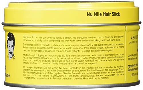 Murray's Nu Nile Hair Slick Dressing Pomade 3 Oz. Jar #TOP1