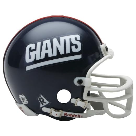 Riddell New York Giants Mini Throwback Helmet