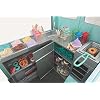 Our Generation - Sweet Stop Ice Cream Truck Blue - Blue Vehicle Playset - Play Food - 18-Inch Doll Accessories - Pretend Play - Toy for Kids 3 Years +