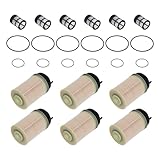 maXpeedingrods 6PCS Fuel Filter Kit A4720921405 for DD13, DD15 & DD16 Detroit Diesel Engines,