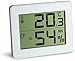Produktbild TFA Dostmann Digitales Thermo-Hygrometer, Komfortzonen-Indikator, Innentemperatur, Luftfeuchtigkeit, zur Raumklimakontrolle, weiß
