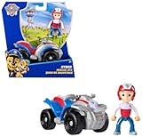 PAW PATROL - Ryder-Figur mit Quad-Rettungsfahrzeug, stabiles Basis-Fahrzeug (2025), authentisches Spielzeug zur Serie für Kinder ab 3 Jahren