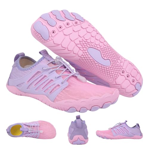 Image of SIOSNETA Hike Barefoot Shoes for Women Men, Breathable Non-Slip Athletic Footwear, Wide Toe Water Shoes for Hiking, Non-Slip Neuropathy Shoes for Women Men, Grounded Comfort wear