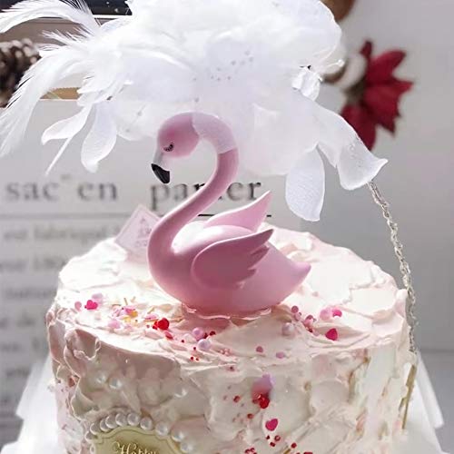 Flamingo Cake Topper, Flamingo Home Decoration, Cake Topper For Wedding Anniversary Baby Shower Birthday Party Decoration #TOP2