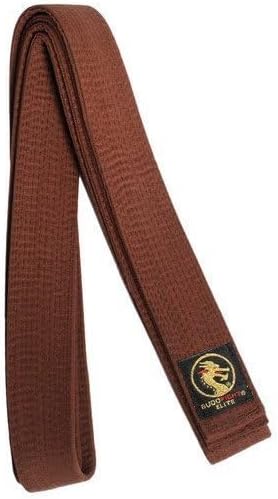 Ceinture de karaté Marron Élite BUDOFIGHT