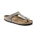 Produktbild Birkenstock Classic Gizeh Birko-Flor 43391, Zehentrenner, Braun (Stone 972), 45 EU (10.5 UK)
