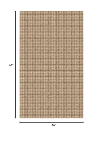 KOZYFLY Boho Rugs for Entryway 3x5 ft Washable Area Rug Non Slip Rubber Backed Entry Rug Woven Indoor Door Mat Cotton Kitchen Rugs Floor Carpet for En