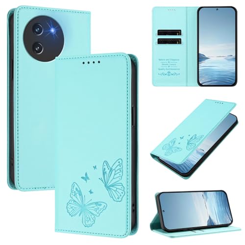 �X�}�z�P�[�X �Ή��@�� for Doogee Note 59 / Note 59 Pro �yRFID�u���b�N�z�y�J�[�h�z���_�[�t�����z �}�O�l�b�g�J�� �X�^���h�@�\�t���zBlue