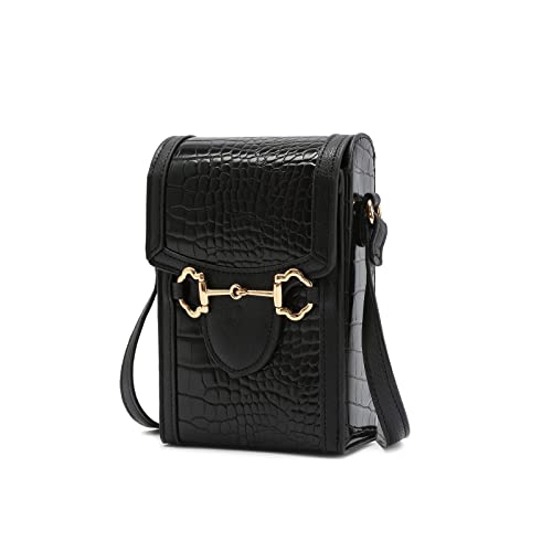 PIERRELOUES Small Crossbody Cell Phone Purse for Women, Mini Messenger Shoulder Handbag Wallet Purse and Bags for Women…