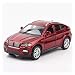 1/32 para BMW X6 SUV, vehículos de Juguete de simulación, Modelo de Coche Fundido a presión, aleación, Juguetes para niños, colección de Regalo, Coche Todoterreno Modelos a Escala (Color : 3)