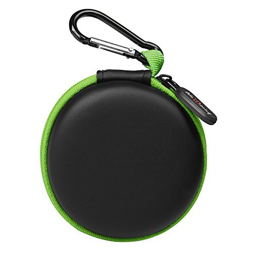 Headphone Case,Portable Protection Travel Carrying Cases (Green)