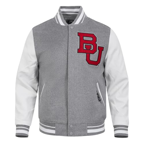 Pro Standard Mens Ncaa Boston University College Classic Chenille Varsity Jacket