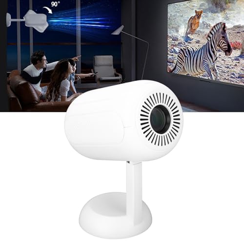 Mini Proyector, Proyector De Películas Portátil Inteligente 4k Para Exteriores Con Banda Dual 2.4g Y 5g, 1200lm, Corrección Trapezoidal Electrónica, Control De Voz Ai, Enchufe Mini Proyector, Proyector De Películas Portátil Inteligente 4k Para Exteriores Con Banda Dual 2.4g Y 5g, 1200lm, Corrección Trapezoidal Electrónica, Control De Voz Ai, Enchufe