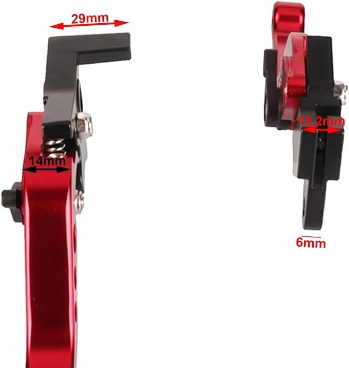 Motorcycle Brake Clutch Lever Motorbike Parts Adjustable Clutch Brake Handle Drum Lever For