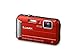 Panasonic LUMIX Waterproof Digital Camera Underwater Camcorder with Optical Image Stabilizer, Time Lapse, Torch Light and 220MB Built-In Memory – DMC-TS30R (Red)