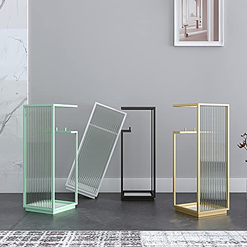 Paraguas soporte nórdico moderno en color dorado de 60x22 cm para la entrada del hogar 2